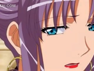 Excellent Blowjob In Close-up With Busty Anime Hottie